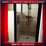 Comment la vitrerie peut aider une salle de bains ?